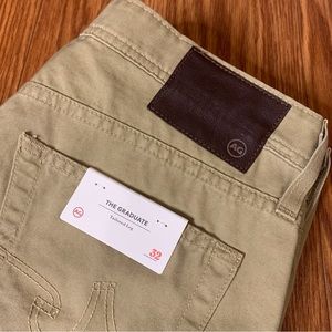 AG Adriano Goldshmied Men’s 32 The Graduate Tailored Leg Jeans